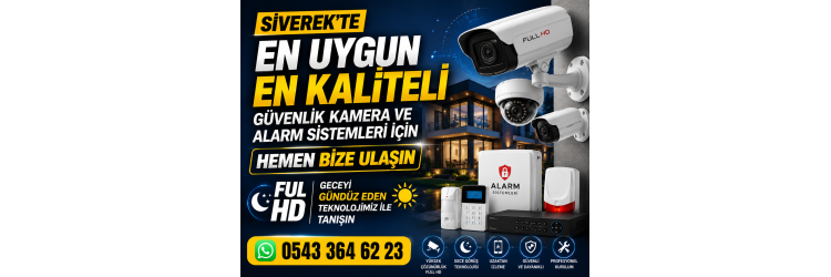 Siverek Güvenlik Kamera Sistemleri